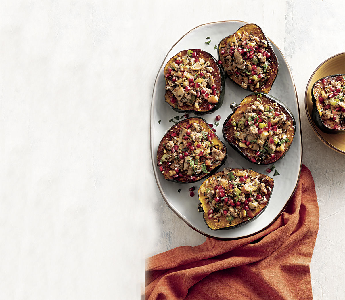 Stuffed AcornSquash